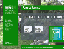 Tablet Screenshot of castelbarco.net
